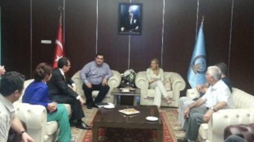 Rıfat Sait, Kosova Başbakan Ve Turizm Bakan Yardımcısını Ağırlıyor