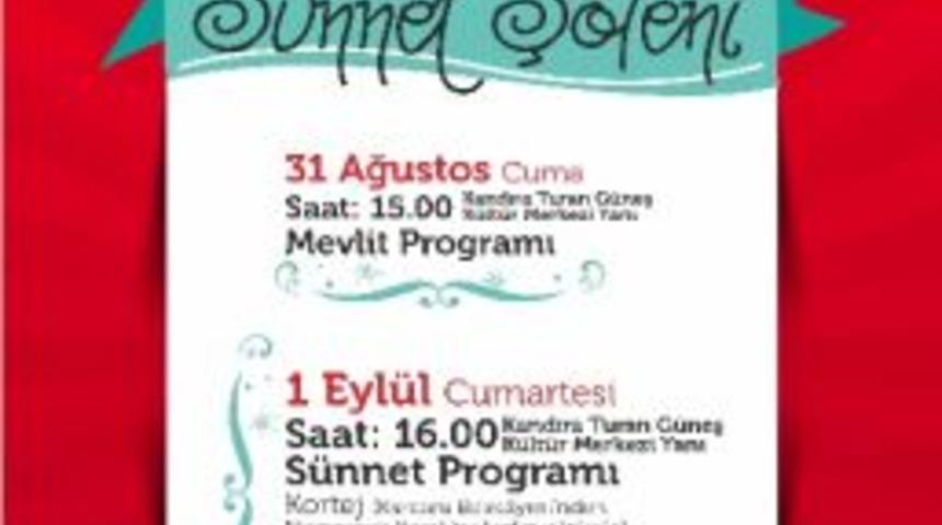 B&uuml;y&uuml;kşehir Kandıra&rsquo;da S&uuml;nnet Ş&ouml;leni D&uuml;zenleyecek