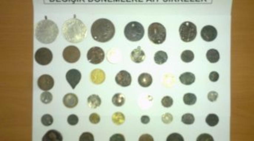Yozgat'ta 45 Adet Tarihi Sikke Ele Ge&ccedil;irildi