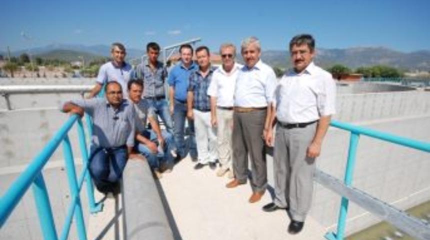 Kumluca Arıtma Tesisi test ediliyor