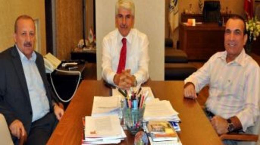 Muttalip Eski Belediye Başkanı Okutucu'dan Başkan Sakallı'ya Ziyaret