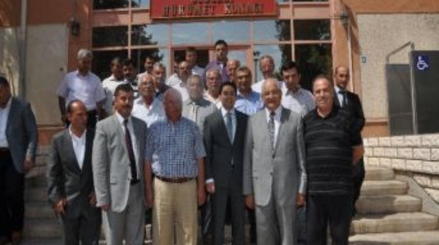 Milletvekili Erdoğan, Kaymakam G&uuml;l&rsquo;&uuml; Ziyaret Etti