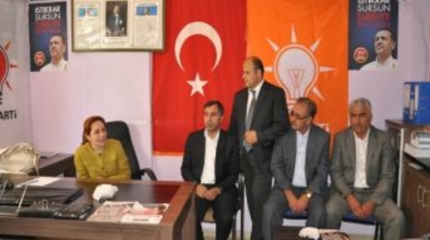 Ak Parti Ağrı Milletvekili Fatma Salman Kotan Patnos İl&ccedil;esini Ziyaret Etti