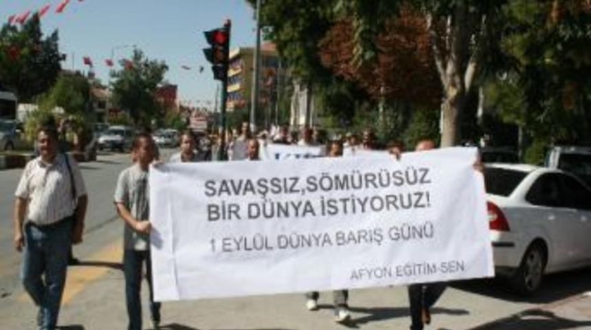 1 Eyl&uuml;l D&uuml;nya Barış G&uuml;n&uuml;