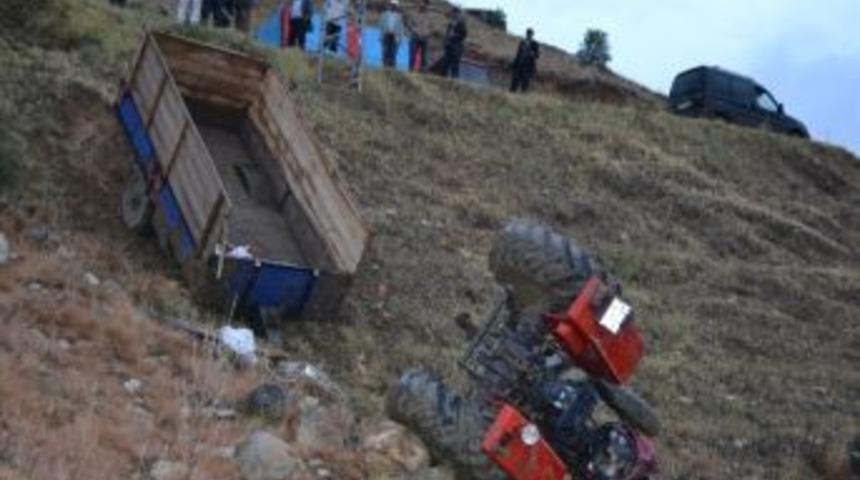 Şenkaya&rsquo;da Trafik Kazası: 1 Yaralı