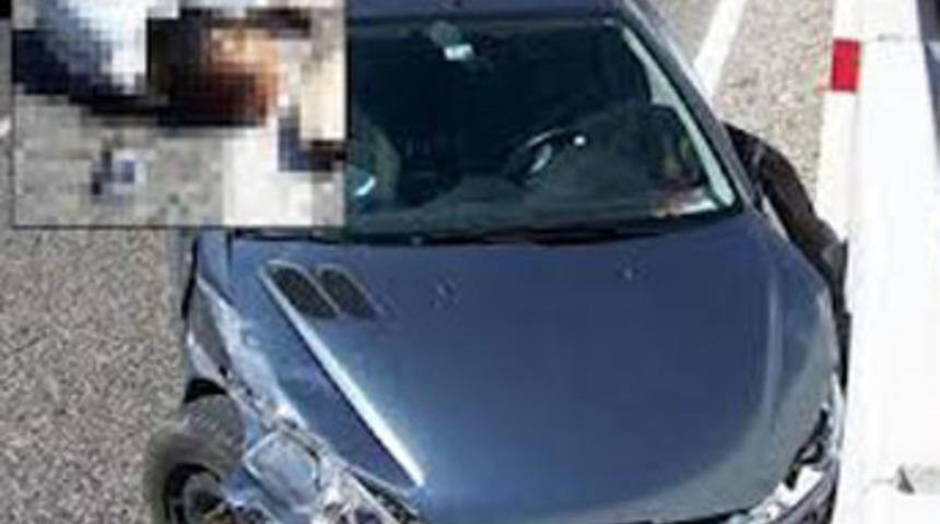 Kadın s&uuml;r&uuml;c&uuml;n&uuml;n başı koptu