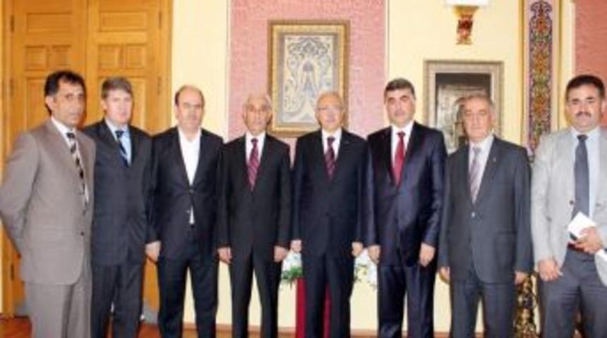 4 Eyl&uuml;l Belediyespor Vali Kemelek&rsquo;i Ziyaret Etti