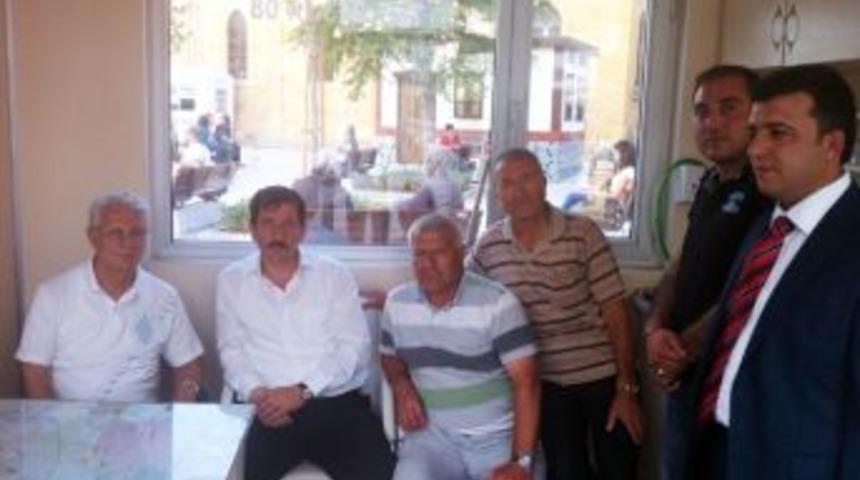 Tşof Genel Başkanı Apaydın &Ccedil;orum'da Taksi Duraklarını İnceledi