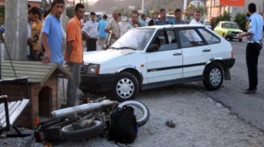 Ortaca&rsquo;da Trafik Kazası; 2 Yaralı