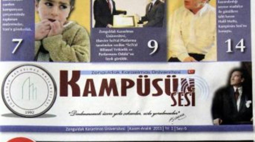 Kamp&uuml;s&uuml;n Sesi Gazetesi'nin &Ouml;zel Sayısı &Ccedil;ıktı