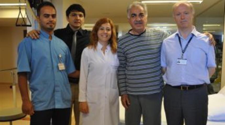 Irak'tan geldi sağlığına kavuştu