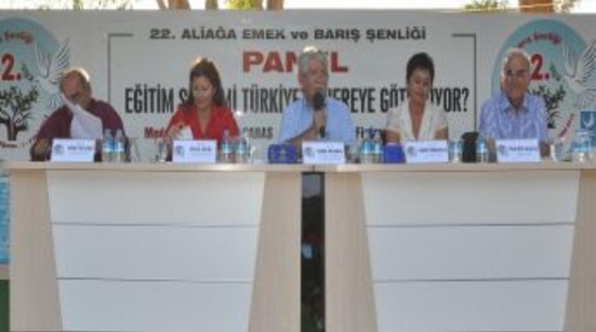 Yeni Egitim Sistemi Aliağa Emek Ve Barış Şenlikleri&rsquo;nde Masaya Yatırıldı