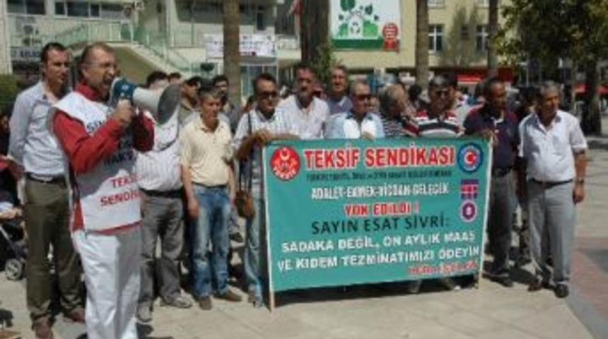 Deba İş&ccedil;ileri Yine Eylemde