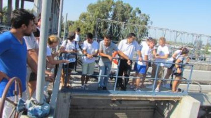 Akdeniz&rsquo;in Melekleri, Arıtma Tesisini Gezdi