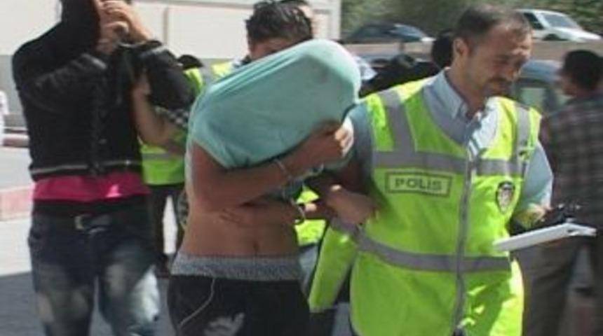 Konya&rsquo;da Hırsızlık Ş&uuml;phelileri Yakalandı