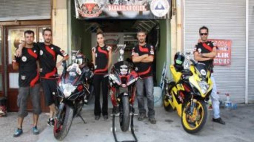 Motodrag Şampiyonasında Kayseri&rsquo;nin Gururu Oldular