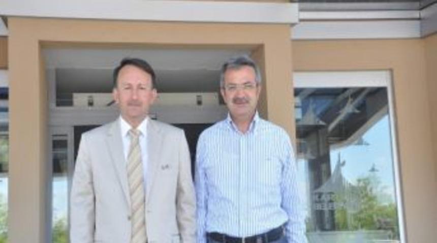 Başkan Karabalık, Başkan K&ouml;şker'i Ağırladı