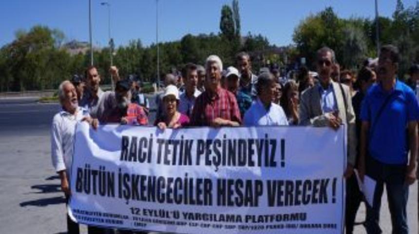 Mamak Cezaevi &Ouml;n&uuml;nde 'İşkenceciler Yargılansın' Eylemi
