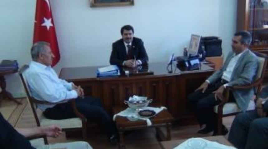 Ak Parti Milletvekili Şahin'den Vali Şahin&rsquo;e Ziyaret