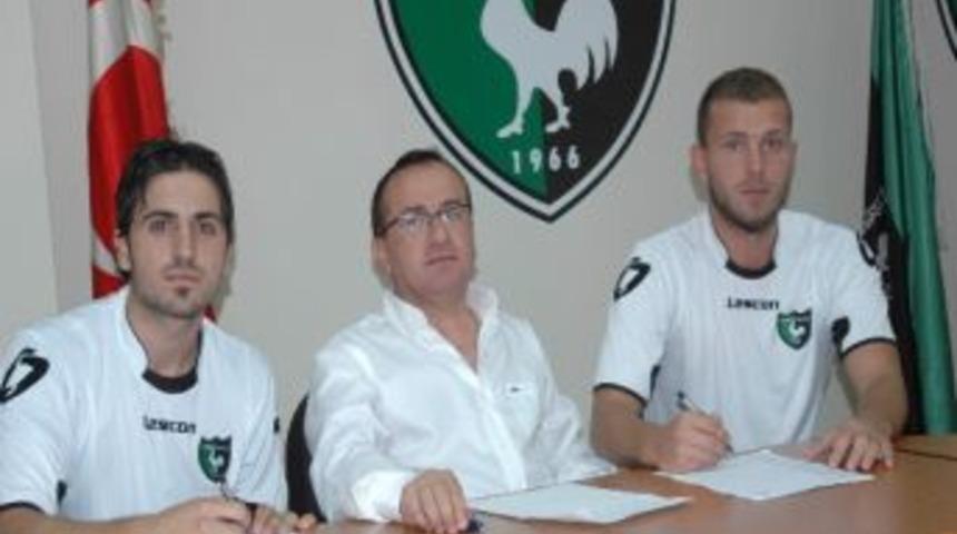 Denizlispor İsmail Ve Anıl Dilaver İle S&ouml;zleşme İmzaladı