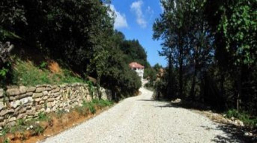 Kurukavak K&ouml;y İ&ccedil;i Asfalt &Ccedil;alışmaları Tamamlandı