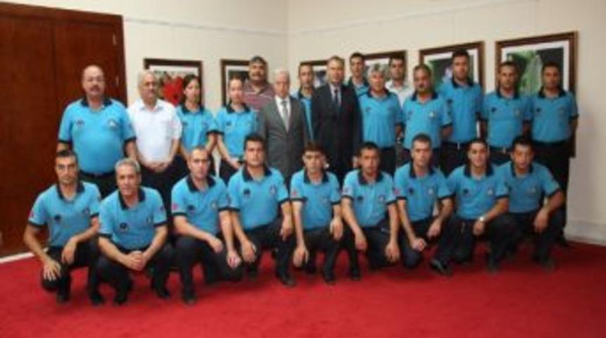 Zabıtadan Aldırmaz&rsquo;a Ziyaret