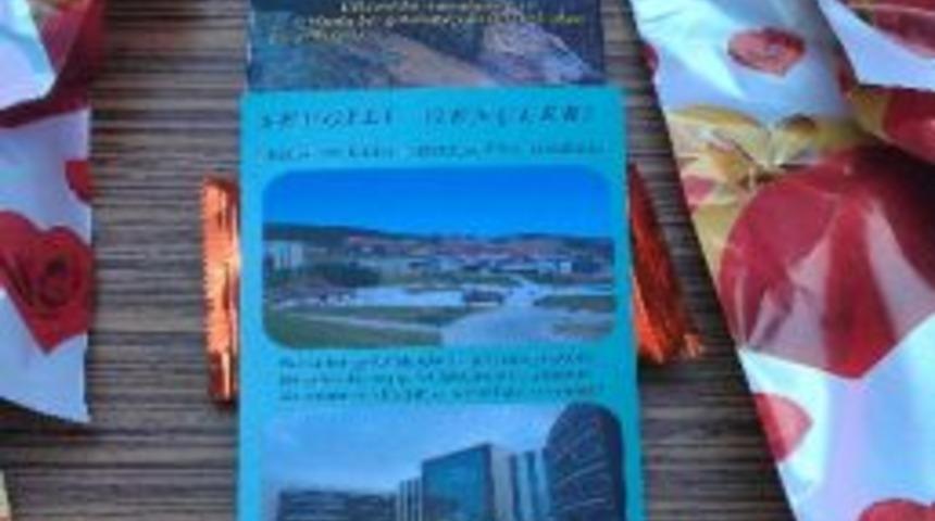 D&uuml;zce Polisinden &Uuml;niversiteye Kayıt Yaptıran &Ouml;ğrencilere Broş&uuml;r