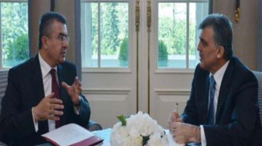 Cumhurbaşkanı G&uuml;l, Hatay Valisi Lekesiz'i Kabul Etti