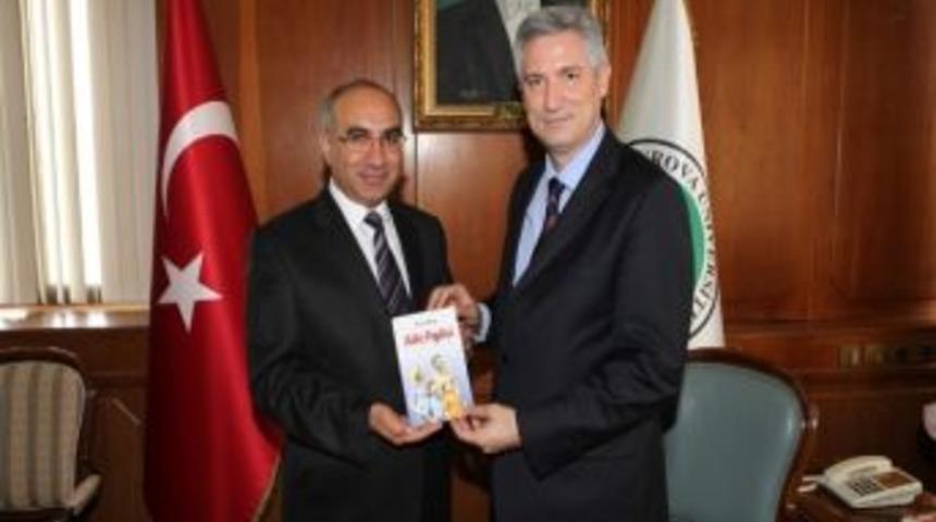 Kemal Serhadlı Pmyo M&uuml;d&uuml;r&uuml; Ateş'ten Rekt&ouml;r Kibar&rsquo;a Ziyaret