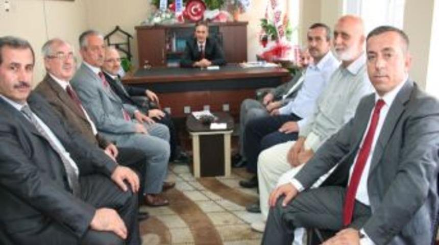 Saadet Partisi&rsquo;nden, Mhp İl Başkanı Ayan&rsquo;a Ziyaret