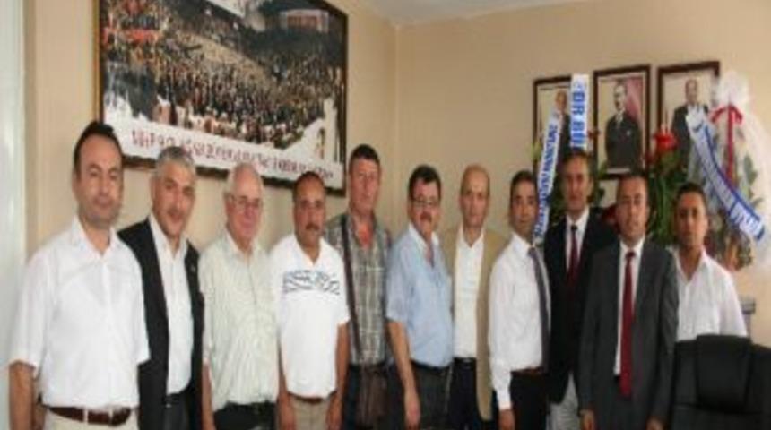 T&uuml;rkiye Kamu-sen&rsquo;den Mhp İl Başkanı Ayan&rsquo;a Ziyaret