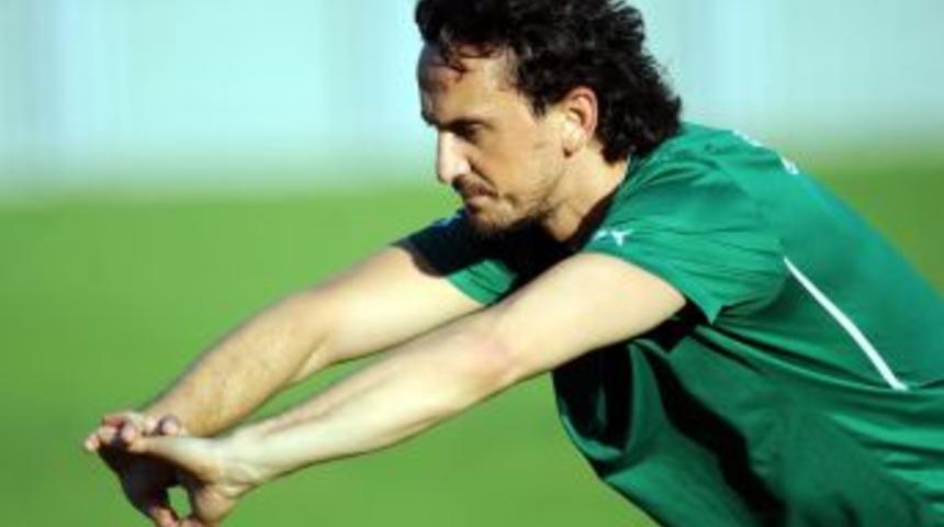 Tuncay Şanlı, Bursaspor'da Antrenmana &Ccedil;ıktı