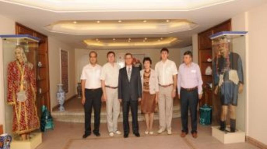 Tataristan Heyetinden K&uuml;tahya Valiliği'ne Ziyaret