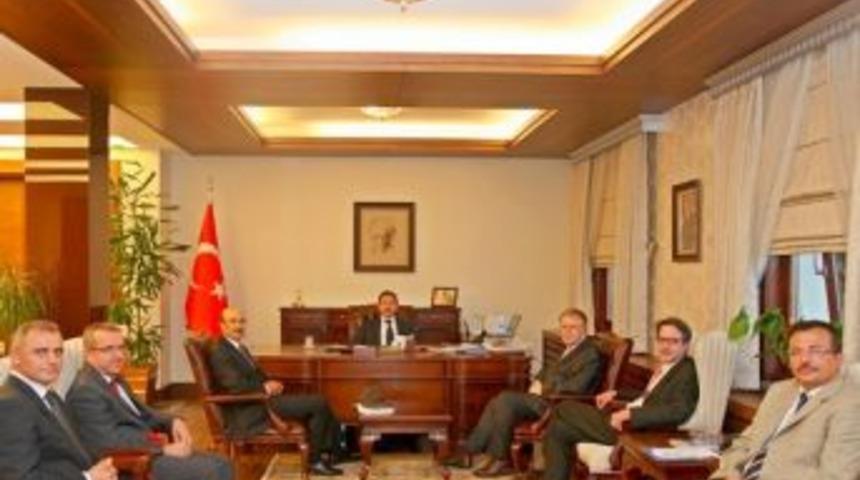 Alman Madencilikten Vali Başk&ouml;y&rsquo;e ziyaret