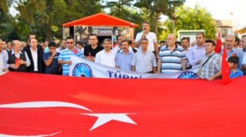 Ter&ouml;r&uuml; lanetlediler!