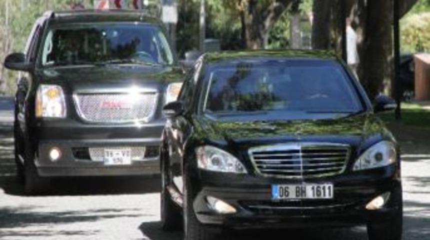 Cumhurbaşkanı G&uuml;l, Mit M&uuml;steşarı Fidan'ı &Ccedil;ankaya K&ouml;şk&uuml;'nde Kabul Etti