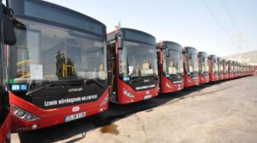 İzulaş'ın Yeni Otob&uuml;sleri Teknoloji Harikası
