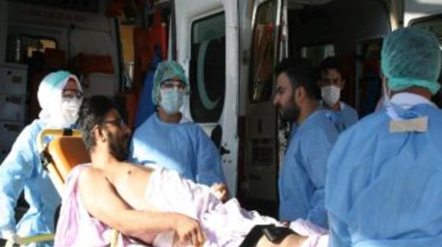 Evine Füze Düşen Suriyelinin Tedavisi Sürüyor