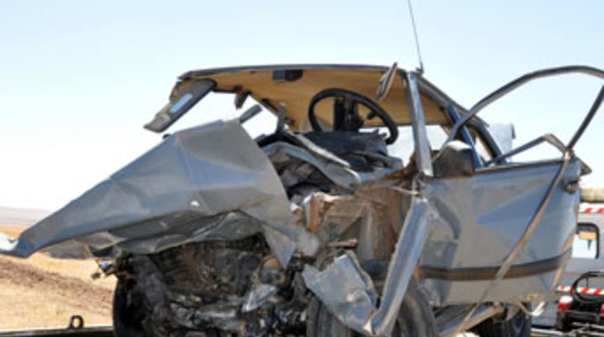 Konya'da trafik kazası: 3 &ouml;l&uuml;, 1 yaralı