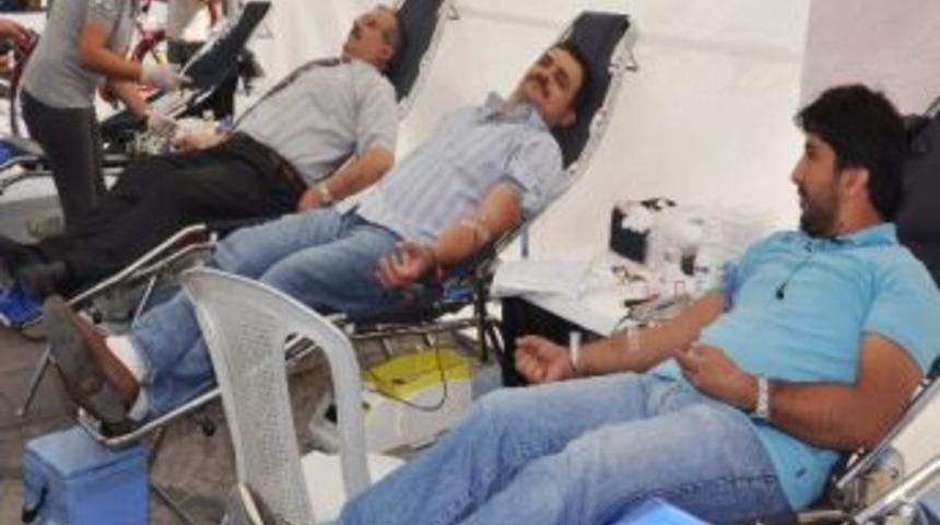 Aksaray'da Ptt&rsquo;den Kan Bağışına Destek