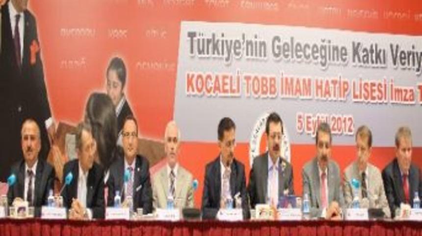 Tobb İle Kocaeli Valiliği Arasında İmam Hatip Lisesi İnşaatı Protokol&uuml;