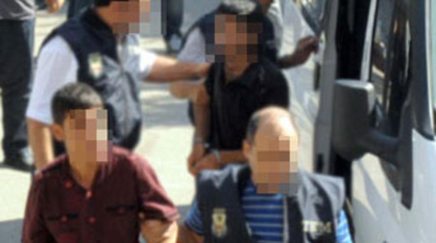 PKK g&ouml;sterilerine katılanlar yakalandı
