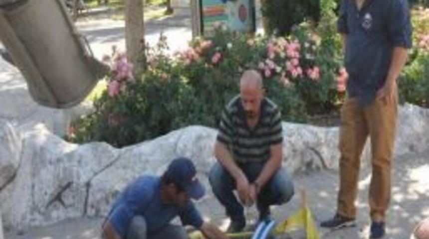 Mobese İ&ccedil;in İlk Kazma Vuruldu