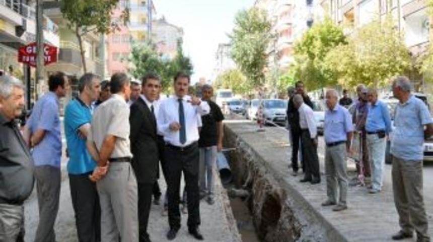 Malatya&rsquo;da İsmetpaşa Caddesi'nde Altyapı Yenileniyor