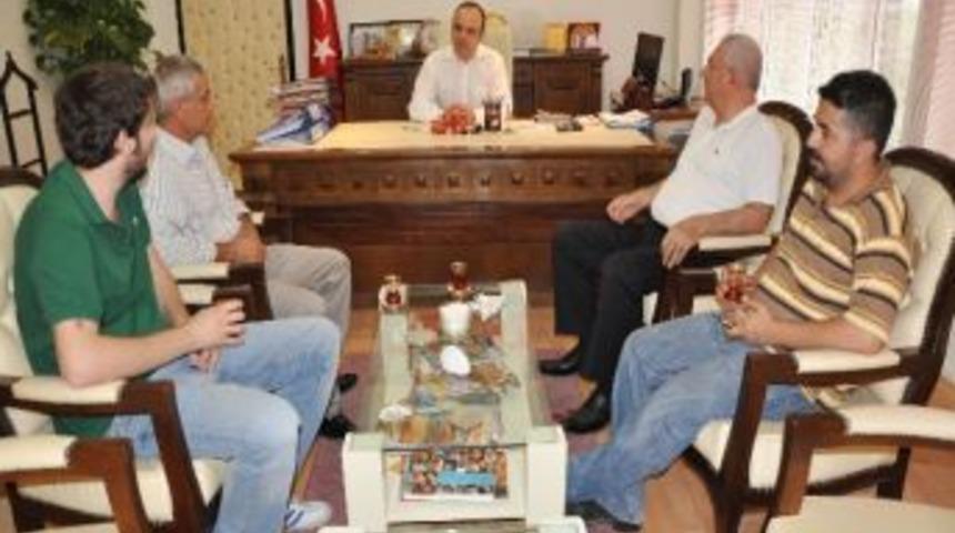 Sokak &Ccedil;ocukları İ&ccedil;in Kaymakamı Ziyaret Etti