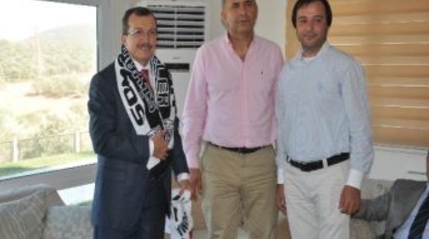 Ak Parti Manisa Milletvekili Uğur Aydemir Soma Maden Ocağı Ve Somaspor&rsquo;u Ziyaret Etti