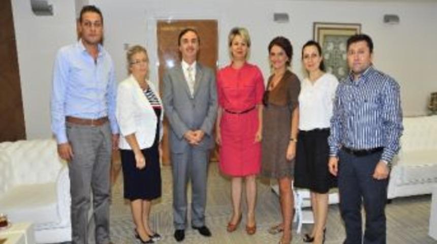 Başkan Keskin&rsquo;e Teşekk&uuml;r Ziyareti