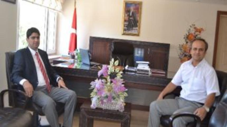 Kaymakam Ortakcı, Kula Kaymakamı Cıbır&rsquo;ı Ziyaret Etti