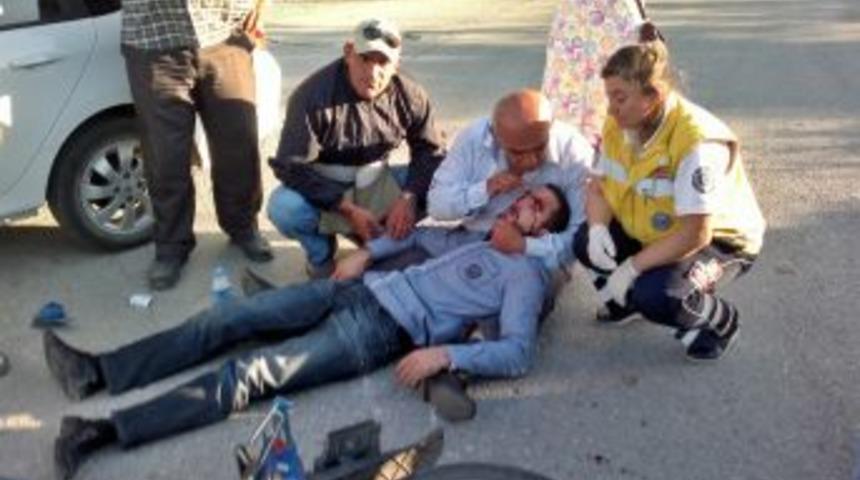 Sapanca'da Trafik Kazası:1 Yaralı