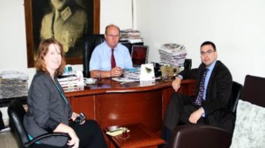 Abd Konsolosu Espınoza &Ccedil;gc&rsquo;yi Ziyaret Etti